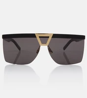 Солнцезащитные очки SL 537 Palace в квадратной оправе Saint Laurent, черный 2109781