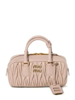 Стеганая сумка-тоут Arcadie MIU MIU, розовый 26576979