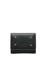 Кошелек с декоративной строчкой MAISON MARGIELA, черный 25847689