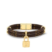 Браслет Keep It Twice Louis Vuitton, коричневый 22195104