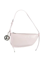 Сумка Burberry из лакированной кожи ягненка, светло-розовый 20786079