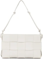 Белая сумка-чехол для кассет Bottega Veneta 948574