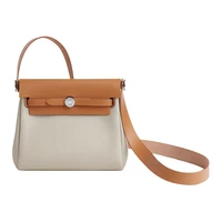 HERMES Сумка через плечо Herbag Zip Canvas с кожаными вставками 27948626