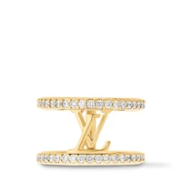 LV Знаковое кольцо Louis Vuitton, золотой 22193987
