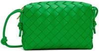 Зеленая мини-сумка с ремешком для фотоаппарата Bottega Veneta 981193