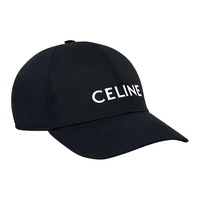 CELINE Хлопковая бейсболка, Black 27905756