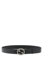 Ремень reverso 'Incrocio GG' GUCCI, черный 47355930