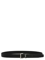 Ремень «Monogram» SAINT LAURENT, черный 47362020
