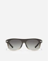 Солнцезащитные очки с металлической пластиной DOLCE &amp; GABBANA, серый 47350601