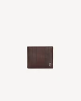 Кошелек TINY CASSANDRE East/West из угря SAINT LAURENT, коричневый 47362077