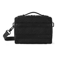Сумка Louis Vuitton Handle Soft Trunk Taurillon Monogram, черный 1452069