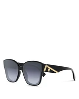 Солнцезащитные очки Fendi First Square, 63 мм Fendi 1923720