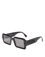 Солнцезащитные очки Fendigraphy прямоугольной формы, 52 мм Fendi 1920444