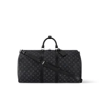 Сумка Keepall Bandoulière 55 Louis Vuitton, серый 22191550