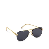 Солнцезащитные очки LV Ash Louis Vuitton, золотой 22192195