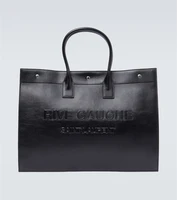 Сумка-тоут Rive Gauche из кожи Saint Laurent, черный 2108389