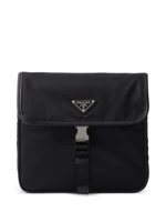 Сумка-мессенджер с логотипом Prada, черный 24581560