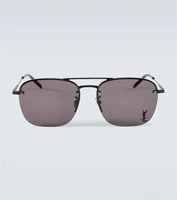 Солнцезащитные очки-авиаторы SL 309 M Saint Laurent, черный 2108507