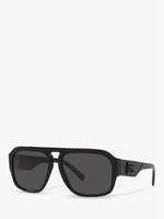 Dolce &amp; Gabbana DG4403 Мужские солнцезащитные очки-авиаторы, черные/серые 2548939