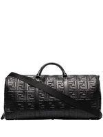 Дорожная сумка с тисненым логотипом FENDI, черный 25840833