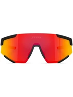 Prada Linea Rossa солнцезащитные очки-пилоты PS 04WS, черный 17994469