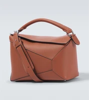 Пазл Маленькая кожаная сумка через плечо Loewe, желто-коричневый 25642017