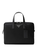 Prada сумка для ноутбука с логотипом, черный 15690545