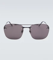 Солнцезащитные очки SL 309 без оправы Saint Laurent, черный 2108511