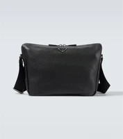 Кожаная сумка через плечо Prada, черный 25641705