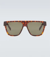 Солнцезащитные очки DiorB23 S3I в квадратной оправе Dior Eyewear, коричневый 2097609
