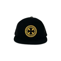 Бейсболка Chrome Hearts Plus Cross Seal Stamp Trucker Hat, черный 15104995