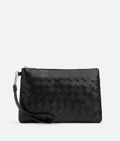 Сумка с призмой Intrecciato Bottega Veneta, черный 21546481