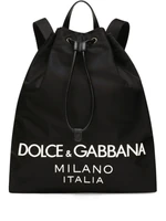 Dolce &amp; Gabbana рюкзак с логотипом, черный 15682463