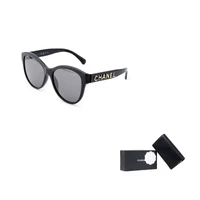 CHANEL Солнцезащитные очки Pantos, Black 27908003