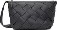 Сумка Diago темно-синего цвета среднего размера Bottega Veneta 21476376