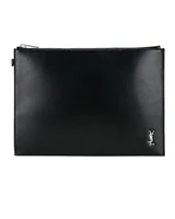 Сумка Saint Laurent Zipped Tablet Holder, нуар 6081321
