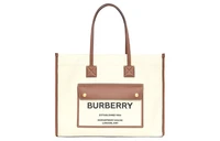 Сумка Burberry из канваса с кожаной отделкой 27895394