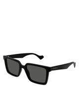 Солнцезащитные очки Gucci GG Generation Light, 55 мм, черный 19919668