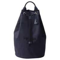 PRADA Хлопковая сумка через плечо мужская морская синяя 28008127