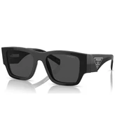 Солнцезащитные очки Symbole Rectangular для мужчин PRADA, черный 22046565