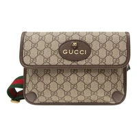 Сумка neo vintage gg supreme belt bag 'brown' Gucci, коричневый 21162963