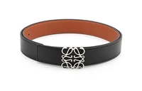 Кожаный ремень Loewe унисекс Anagram 4510937