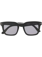 TOM FORD Eyewear солнцезащитные очки в квадратной оправе, черный 15667242