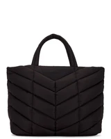 Сумка-тоут Saint Laurent Ysl Puffer, неро 6081303