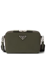Маленькая сумка через плечо Brique Prada, зеленый 25687950