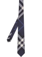 Burberry классический галстук в клетку, синий 15824236