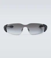 Солнцезащитные очки-маска diorbay m1u Dior Eyewear, черный 5938334