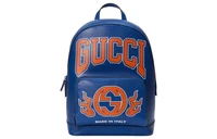 Кожаный рюкзак мужской синий GUCCI 26500354