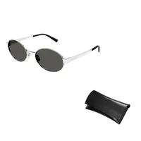 SAINT LAURENT Круглые солнцезащитные очки SL 692, Silver 28011783