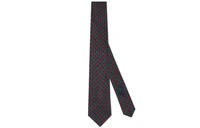 Галстук мужской Gucci, красный / зеленый 13988977